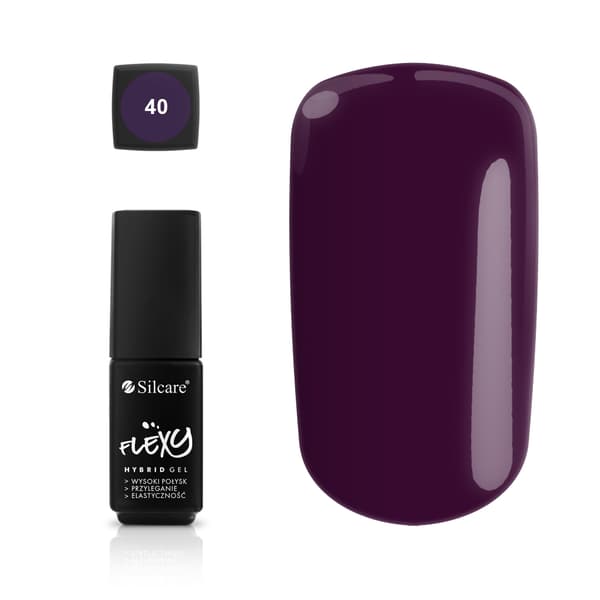 Silcare Flexy Hybrid Neglelak 40, 4,5g