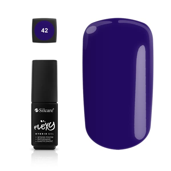 Silcare Flexy Hybridikynsilakka 42, 4,5g