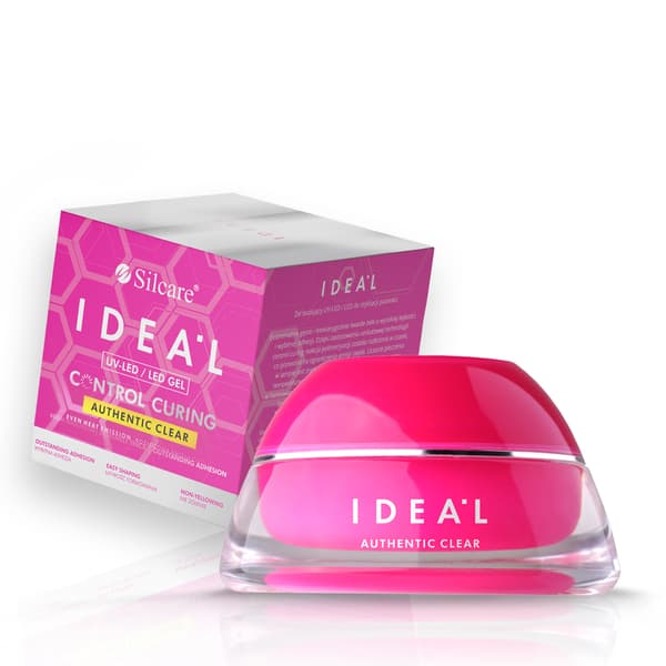 Silcare Konstruktionsgel för naglar Authentic Clear, 50g