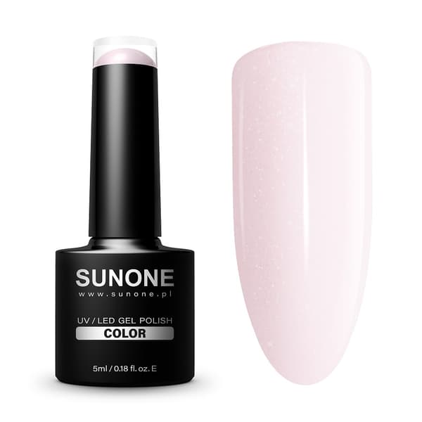 Aurinko Yksi UV/LED-geelilakka Väri Hybridilakka - Ruusu, 5 ml.