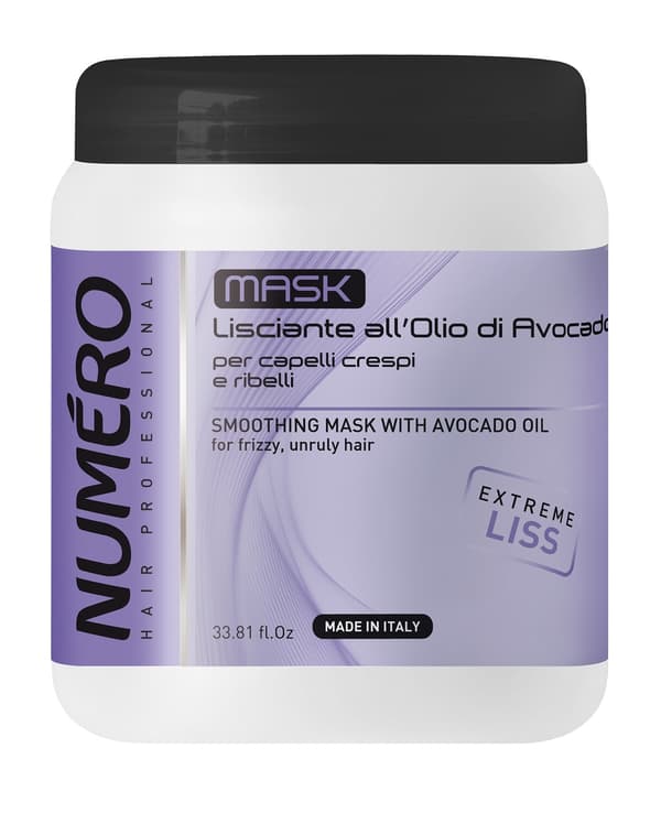 Numero Avocadooljemask För Mjukgörande Effekt, 1000ml