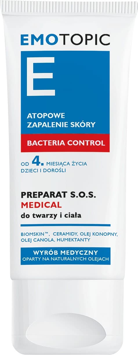 Bakteriekontrollerande S.O.S. Ansikts- & Kroppspreparat 30ml