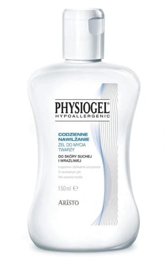 Ansiktsrengöringsgel för torr och känslig hud, 150 ml