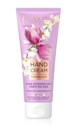 Eveline Flower Blossom Stærkt Genopbyggende Håndcreme, 75 ml