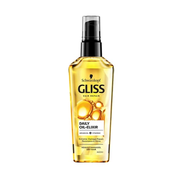 Schwarzkopf Gliss Daglig Hårolja med Elixir, 75ml
