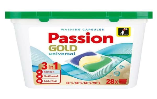 Passion Gold Gold Universal Vaskedoser, 28 stk.
