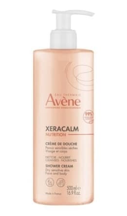Avene Xeracalm Ernæring Brusegelé 500 ml - Fugtighedsgivende gelé med kropscreme til tør og irriteret hud.