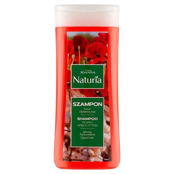 Joanna, Farvet hår shampoo med valmue og bomuld, 200 ml
