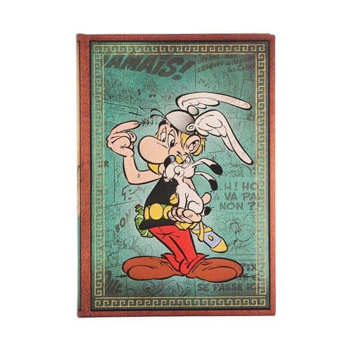 Paperblanks Asterix the Gaul Midi Spiralblok med Linjer