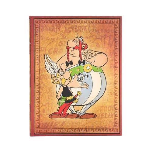Hæfte i linjer med Paperblanks Asterix & Obelix Ultra