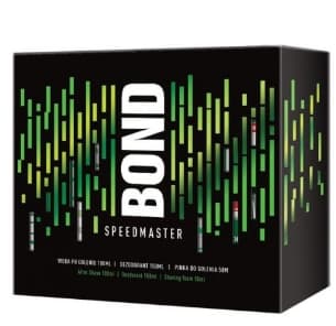 Bond Speedmaster Grooming Set med Aftershave 100 ml + Deodorant 150 ml + Barberingsskum 50 ml