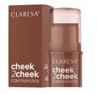 Claresa Auringonsuojavoide Stickillä 02 Maitosuklaa, 6g.