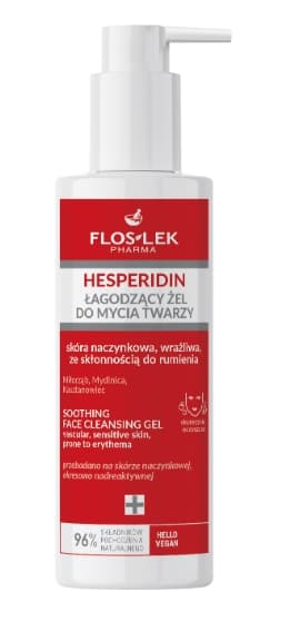 Flos-Lek Hesperidin Mild Ansiktsrengöring Gel, 175 ml