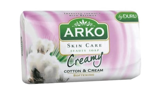Arko Bomuld Duft Bar Sæbe, 90g
