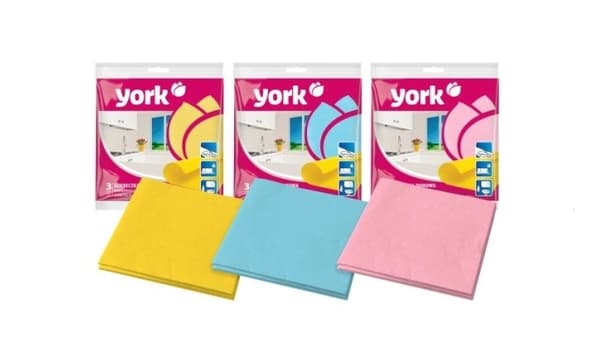 York, Hjemlige Aftørringsklude Sæt 3