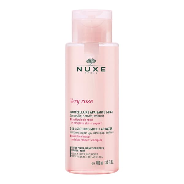 Nuxe Very Rose Rauhoittava Misellivesi 3in1, 400 ml