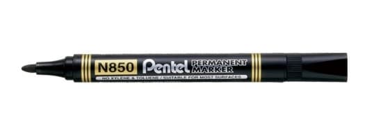 Magnetisk tavlemarker N850, sortfarvet