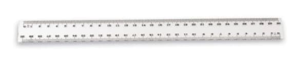 Gennemsigtig Lineal 30 cm - Præcist Værktøj til Læring og Arbejde