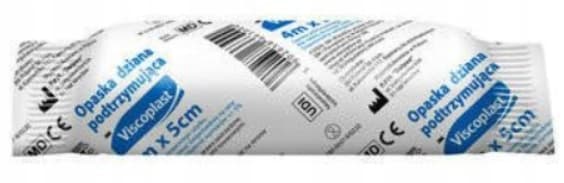 Viscoplast Puuvillainen Tukiside, 4m x 5cm, 1 kpl