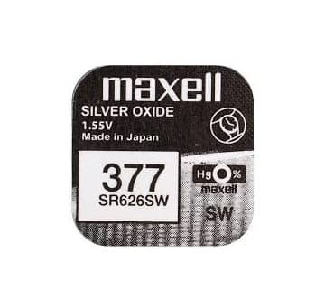 Maxell SR66 Urværksbatteri - Høj kvalitets sølv urværksbatteri til professionelle anvendelser. Originalt Maxell produkt sikrer pålidelighed og langvar