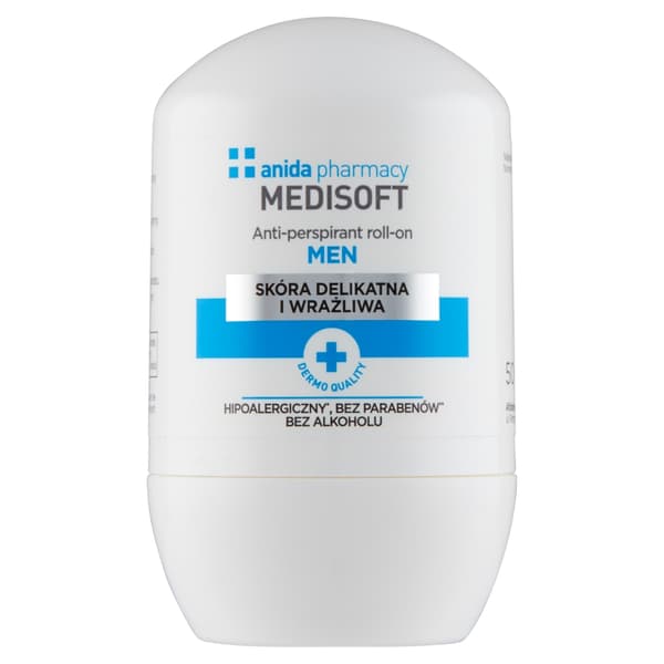 Anida Medisoft Herr Deodorant Roll-on, 50 ml