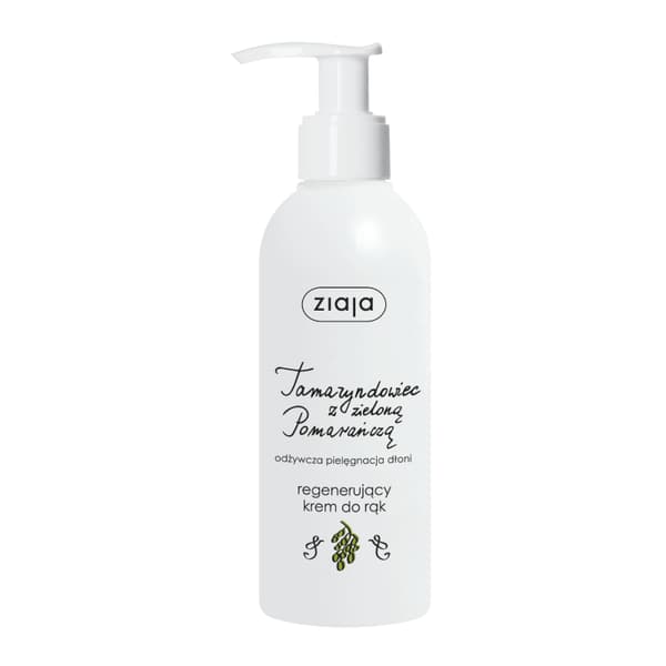 Ziaja Regenererande Handkräm, Tamarind och Apelsin, 200ml