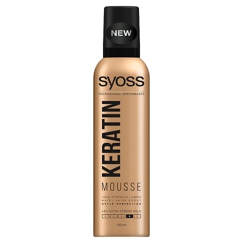 Syoss Keratin Skum för Håret Extra Stark, 250ml