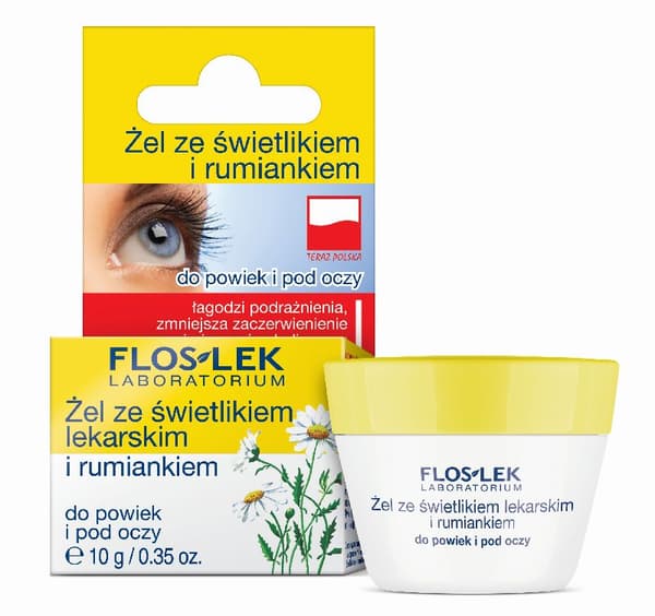 Flos-Lek Ögongel med Gyllene Ögon och Kamomill, 10 g