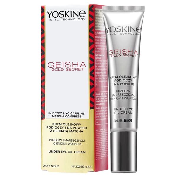 Yoskine Geisha Guldhemmel Oljeögonkräm, 15ml