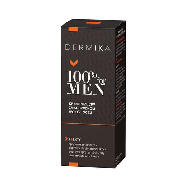 Dermika 100% For Men Anti-Aging Øjencreme, 15 ml