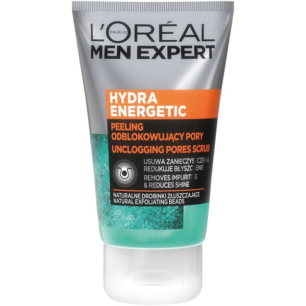 L'oreal Men Expert Hydra Energetic Ansigtsscrub, 100 ml