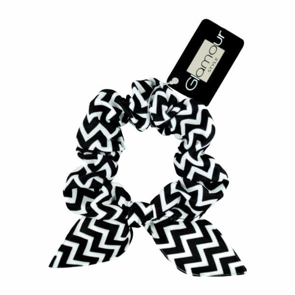 Elegant Hår Twister Sort-Hvid
