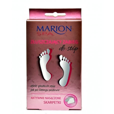 Marion Spa Kuorintajalkakakat 1 pari sukkia + 2 pussia aktiivista nestettä