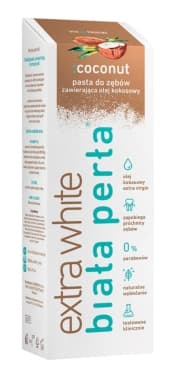 Hvid Perle Tandpasta med Kokosolie 75 ml