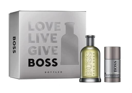 Hugo Bossin pullo Juhlava vesisetti 200 ml + 75 ml deodorantti sauva