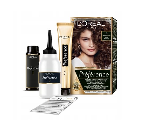 L'Oreal Paris Preference Permanent Hårfärg 4.0 Tahiti Brun