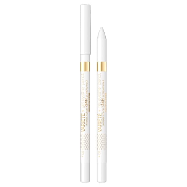 Eveline Cosmetics Variete Vandfast Gel Eyeliner Pencil 08 Hvid