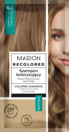 Marion, Färgsjampo Mörk Blond 6.0, 35 ml