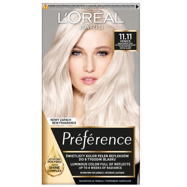/L'Oreal Paris Præference Hårfarve 11.11 Venedig