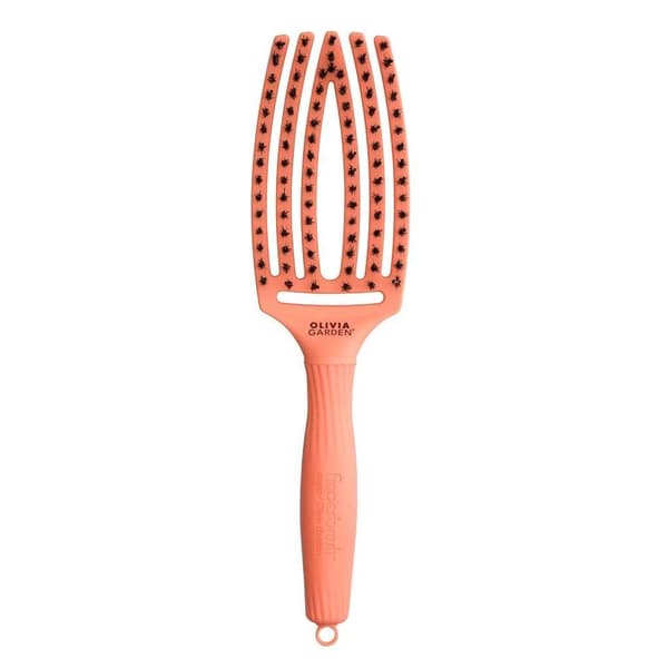 Olivia Garden FingerBrush Combo Medium Hiusharja Koralli