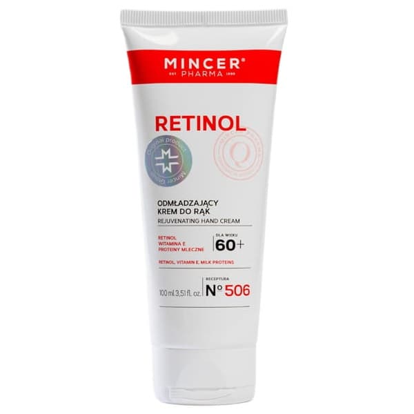 Mincer Pharma Retinol 60+ Föryngrande Handkräm No.506, 100 ml