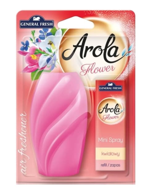 Frisk Luft, Mini Spray med Enhed, Blomsterduft, 15 ml