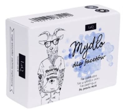 LaQ, Cube Grå Dækhorn, Herre Sæbe, 85 ml
