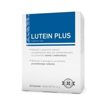 Luteiini Plus Ravintolisä, 60 kapselia