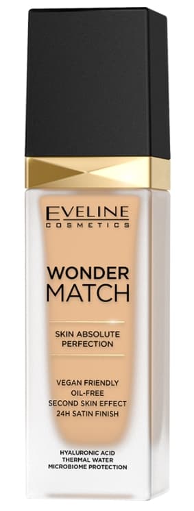 Eveline, Foundation Wonder Match, 05 Ljus Porslin, 30 ml
