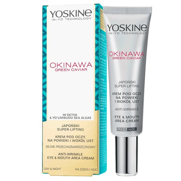 Yoskine Okinawa Vihreä kaviaari Silmä- ja huulivoide 15ml