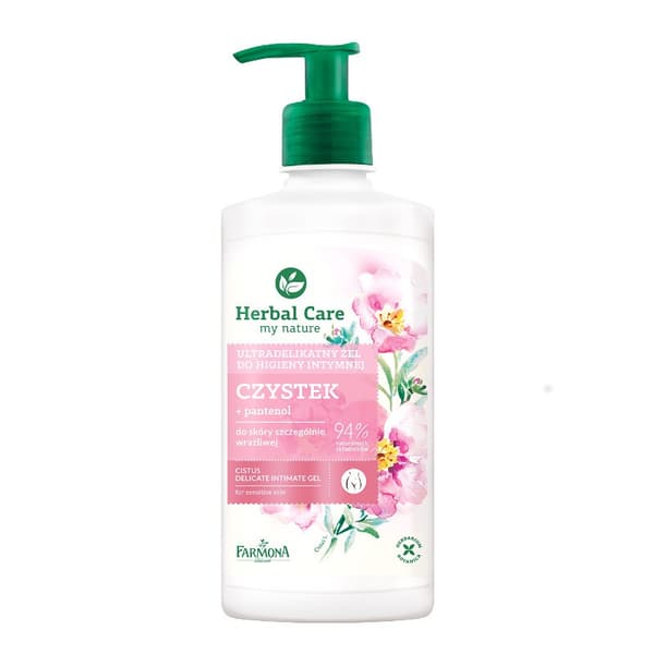 Farmona Herbal Care Ultra Delikat Intimhygiejnegel Czystek, 330ml