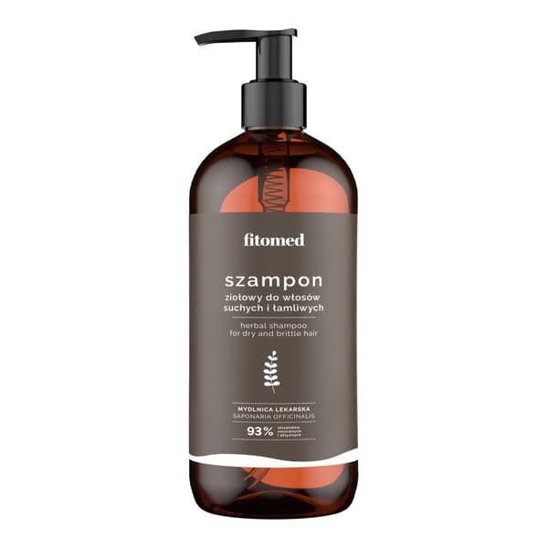 Luonnonmukainen Ravitseva Shampoo Kuiville ja Hauraille Hiuksille, 500g