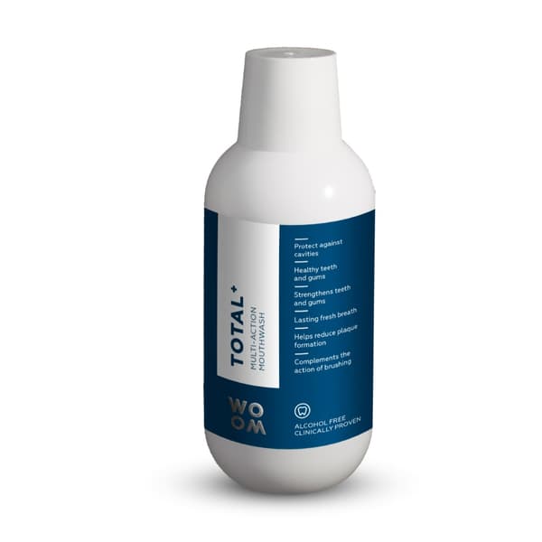 Woom Total+ Multifunktionell Munskölj, 500ml