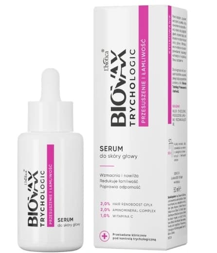 Biovax Trychologic Balans och Styrka Hårbottenserum, 50 ml
